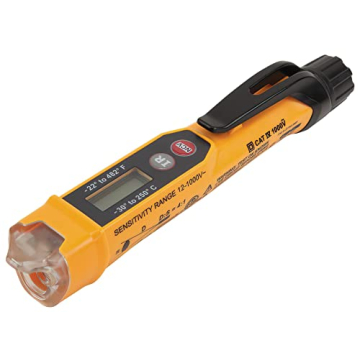 Klein Tools NCVT-4IR Non-Contact Volt Tester with IR Thermometer - Perfect for DIY and Professionals