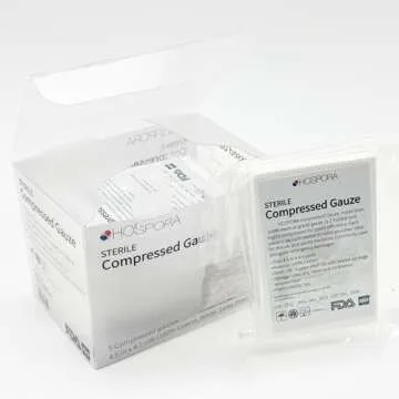 HOSPORA Cotton Sterile Gauze for Emergency Kits