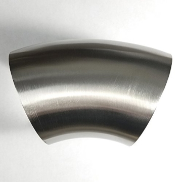 1.5" Stainless 45° Mandrel Bend Elbow - Premium Quality for Custom Exhausts