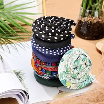 Dingion 9 Pieces Colorful Spiral Lock Hair Tie Long Dreadlock Accessory Hair Bands Bendable Iron Wire Ponytail Holders, 9 Styles, 9 Count, for Women Men Thick Long Curly Hair