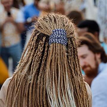 Dingion 9 Pieces Colorful Spiral Lock Hair Tie Long Dreadlock Accessory Hair Bands Bendable Iron Wire Ponytail Holders, 9 Styles, 9 Count, for Women Men Thick Long Curly Hair