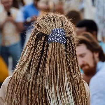 Dingion 9 Pieces Colorful Spiral Lock Hair Tie Long Dreadlock Accessory Hair Bands Bendable Iron Wire Ponytail Holders, 9 Styles, 9 Count, for Women Men Thick Long Curly Hair