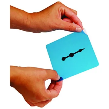 Learning Advantage Transparent Spinners - Set of 5 - Math Game Spinner