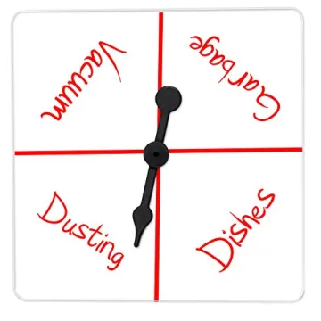 Learning Advantage Transparent Spinners - Set of 5 - Math Game Spinner