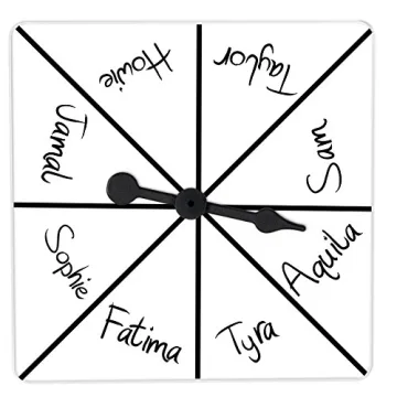 Learning Advantage Transparent Spinners - Set of 5 - Math Game Spinner