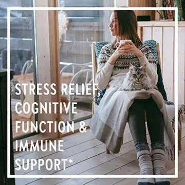 New Chapter Stress Relief Supplement - Holy Basil Force with Supercritical Holy Basil for Stress Sup...