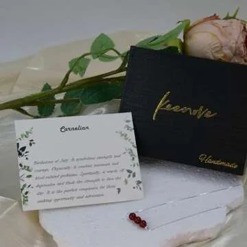 Dainty Red Carnelian Crystal Pendant 925 Sterling Silver Choker Collar Necklace and Healing Chakra Crystal Stone July Birthstone Handmade Choker Necklace Jewelry Gift for Women Young Lady