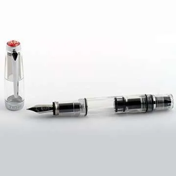 TWSBI Diamond Mini Clear Fountain Pen F nib - Precision Writing