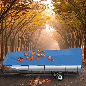 Heavy Duty 17-20ft Waterproof Boat Cover for Protection