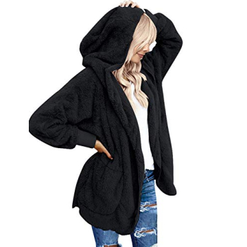 LookbookStore Cozy Sherpa Jacket for Women - Stylish and Warm