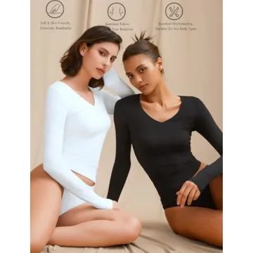 Sweetheart Neck Thermal Long Sleeve Top & Panties