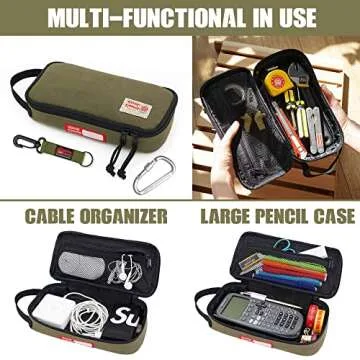 Rough Enough Small Tool Bag Pouch - Versatile & Durable Storage