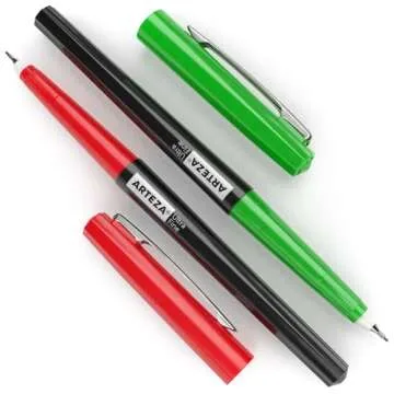 ARTEZA Permanent Markers Set of 24 Ultra-Fine Tip Colors