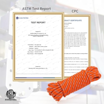 NewDoar 8mm Static Climbing Rope for Outdoor Use