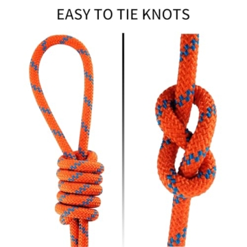 NewDoar 8mm Static Climbing Rope for Outdoor Use