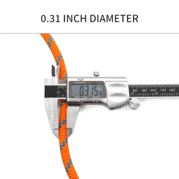 NewDoar 8mm Static Climbing Rope for Outdoor Use