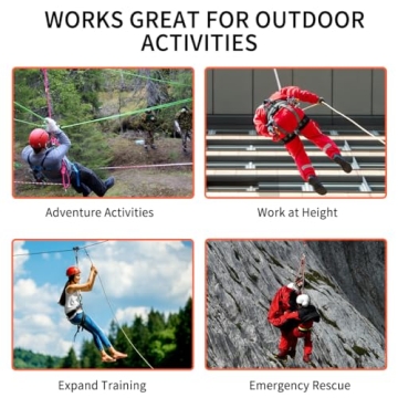 NewDoar 8mm Static Climbing Rope for Outdoor Use