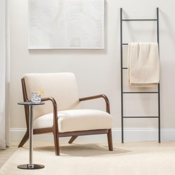 mDesign Blanket and Towel Ladder - Stylish Storage Solution