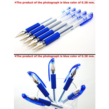 Pastel Gel Ink Pen Set with Sticky Notes for Creative Writing