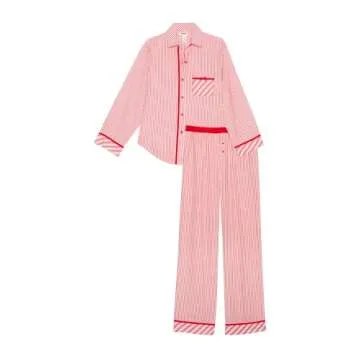 Victoria's Secret PINK Flannel Pajama Set for Women