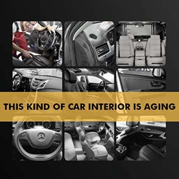 XTryfun Plastic Repairer for Cars Resists Water, UV Rays, Dirt, Ceramic Coating, Not Dressing, Last Over 200 Washes, Highly Concentrated, 30ml