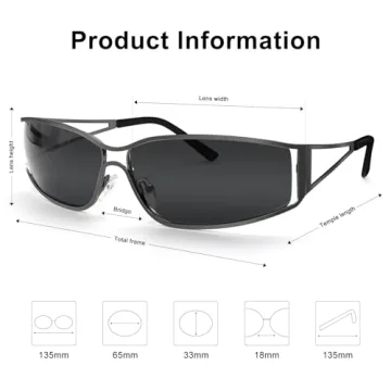 Trendy BOTEN Y2K Sunglasses for Fashion-Forward Women