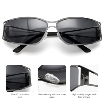 Trendy BOTEN Y2K Sunglasses for Fashion-Forward Women