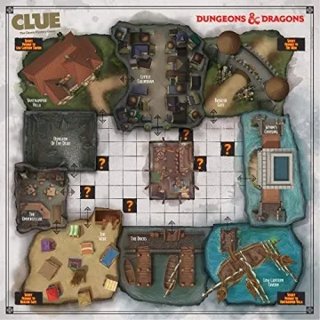 Clue Dungeons & Dragons Board Game for All Ages