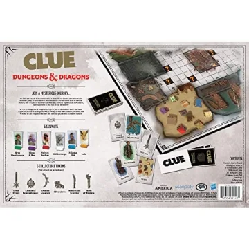 Clue Dungeons & Dragons Board Game for All Ages