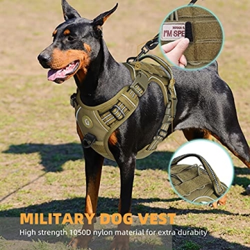 Tactical Dog Harness for Comfortable Outdoor Adventures