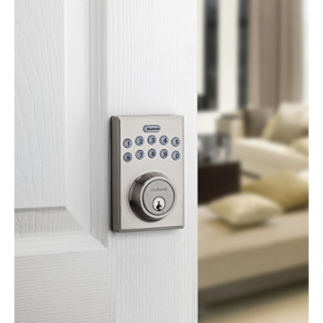 Kwikset Contemporary Electronic Keypad Deadbolt for Home Security