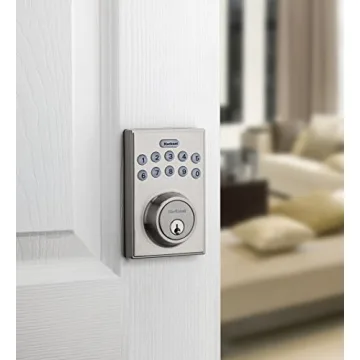 Kwikset Contemporary Electronic Keypad Deadbolt for Home Security