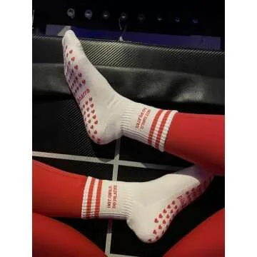 PILA-BARRE Hot Girls Do Pilates PIlates Socks - Barre Socks - Grip Socks