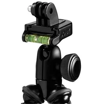 JOBY GorillaPod Action Video Tripod (Black and Red)- A Strong, Flexible, Lightweight Tripod for GoPro HERO6 Black, GoPro HERO5 Black, GoPro HERO5 Session, Contour and Sony Action Cam