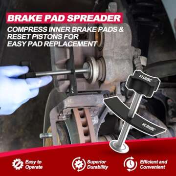 Heavy Duty Brake Caliper Compression Tool for Effortless Brake Maintenance