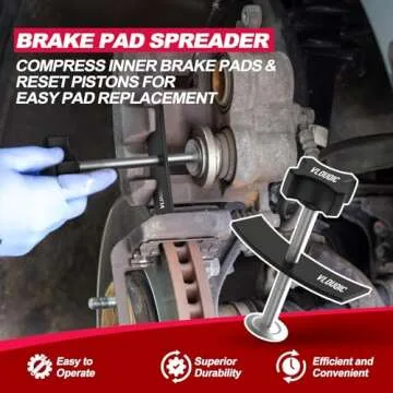 Heavy Duty Brake Caliper Compression Tool for Effortless Brake Maintenance