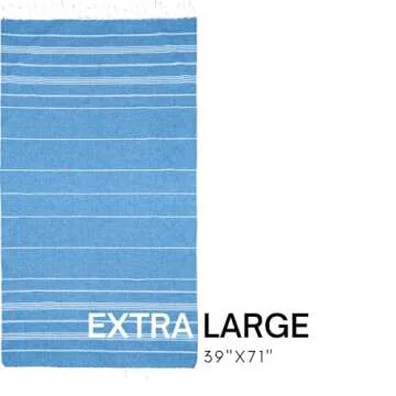 Bay Laurel Quick Dry Turkish Beach Towel with Bag