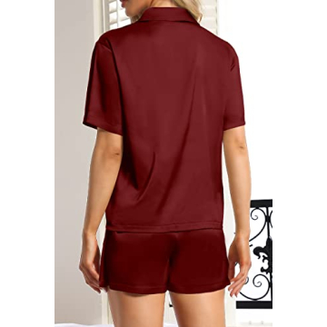 CHYRII Women’s Silk Satin Pajamas Set for Luxurious Comfort