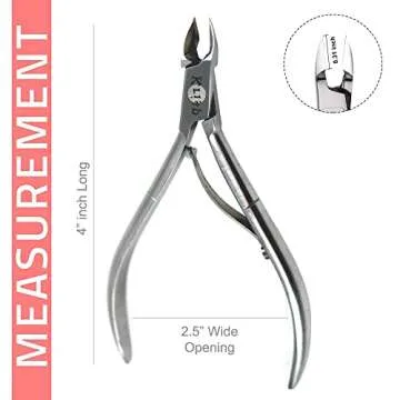 Krisp Beauty Cuticle Trimmer Set - Precision Nail Care Tools