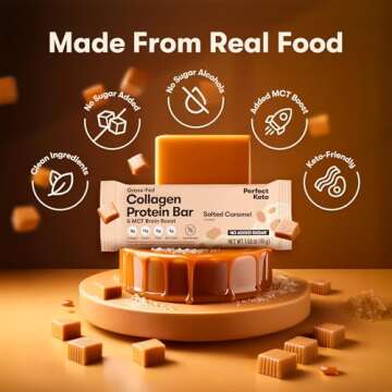 Perfect Keto Collagen Protein Bars - Delicious & Nutritious