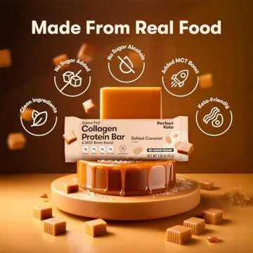 Perfect Keto Collagen Protein Bars - Delicious & Nutritious