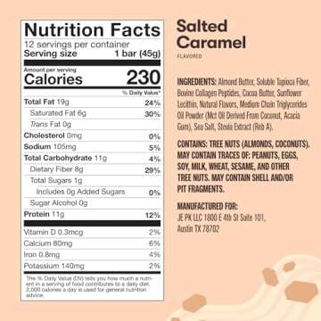 Perfect Keto Collagen Protein Bars - Delicious & Nutritious