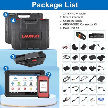 LAUNCH X431 PAD V Elite Diagnostic Scan Tool for All Vehicles