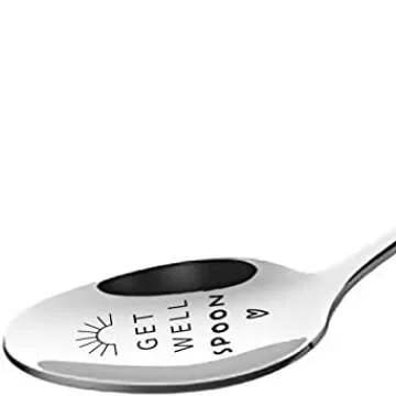 Stainless Steel Get Well Spoon - Encouragement Gift