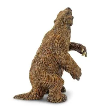 Safari Ltd. Megatherium (Giant Sloth) Figurine - Detailed 4.5" Plastic Model Figure - Fun Educational Play Toy for Boys, Girls & Kids Ages 3+