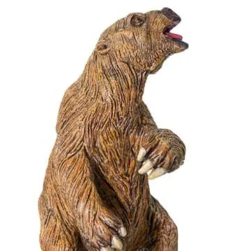 Safari Ltd. Megatherium (Giant Sloth) Figurine - Detailed 4.5" Plastic Model Figure - Fun Educational Play Toy for Boys, Girls & Kids Ages 3+
