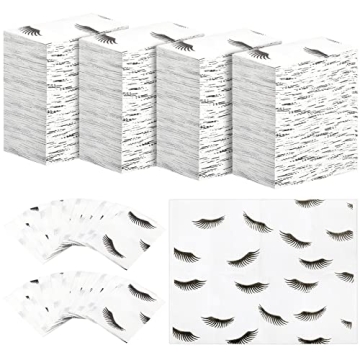 Sinmoe 500 Pack Disposable Lashing Dental Bib Eyelash Extension Supplies Bib Cover Massage Table She...