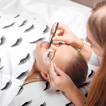 500 Pack Disposable Lashing Dental Bibs for Beauty Pros