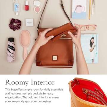 Dooney & Bourke Crossbody Handbag in Pebble Grain Leather