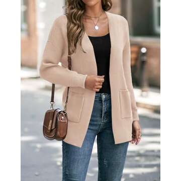 Stylish ZESICA Leopard Print Cardigan for Women